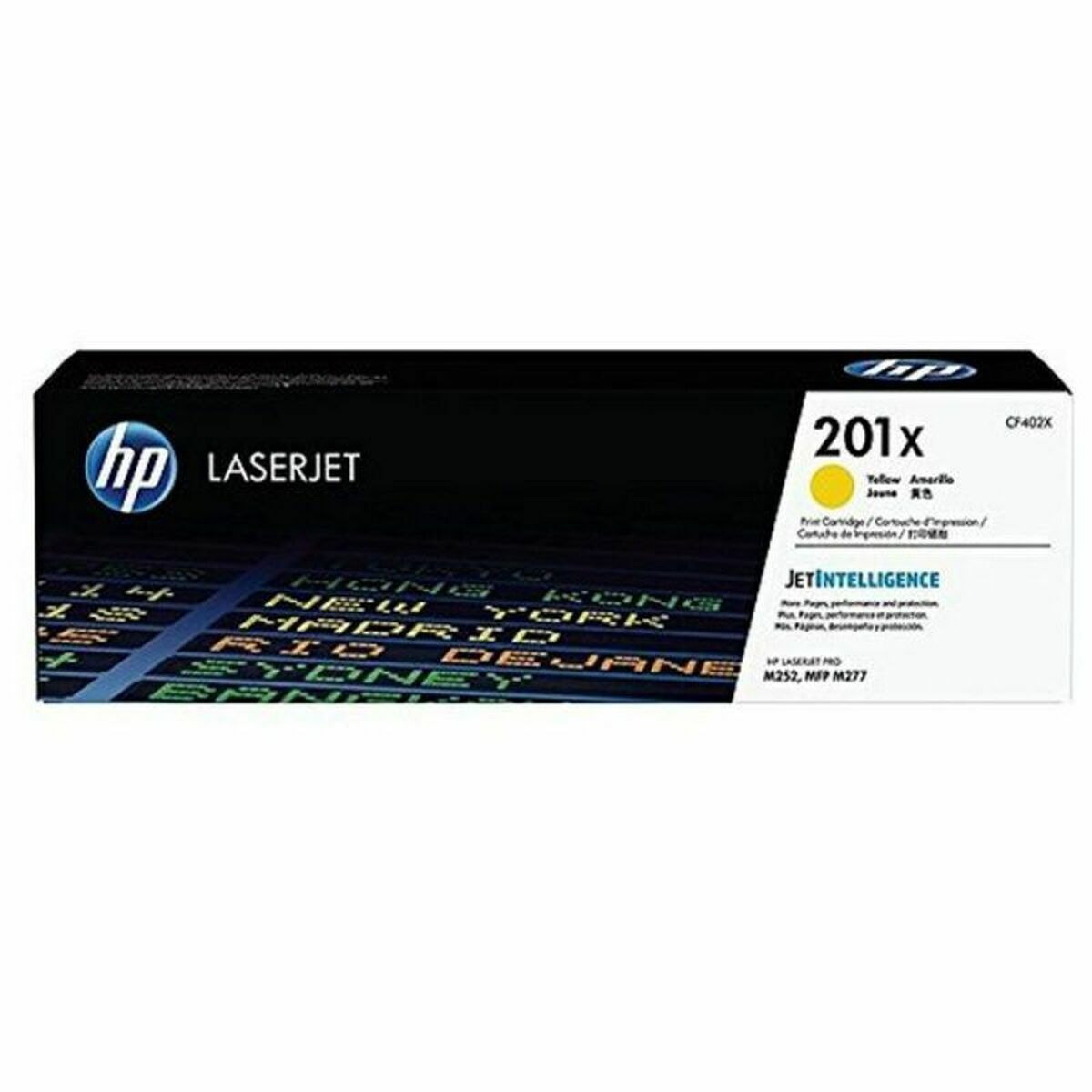 Originální toner HP 201X Žlutý